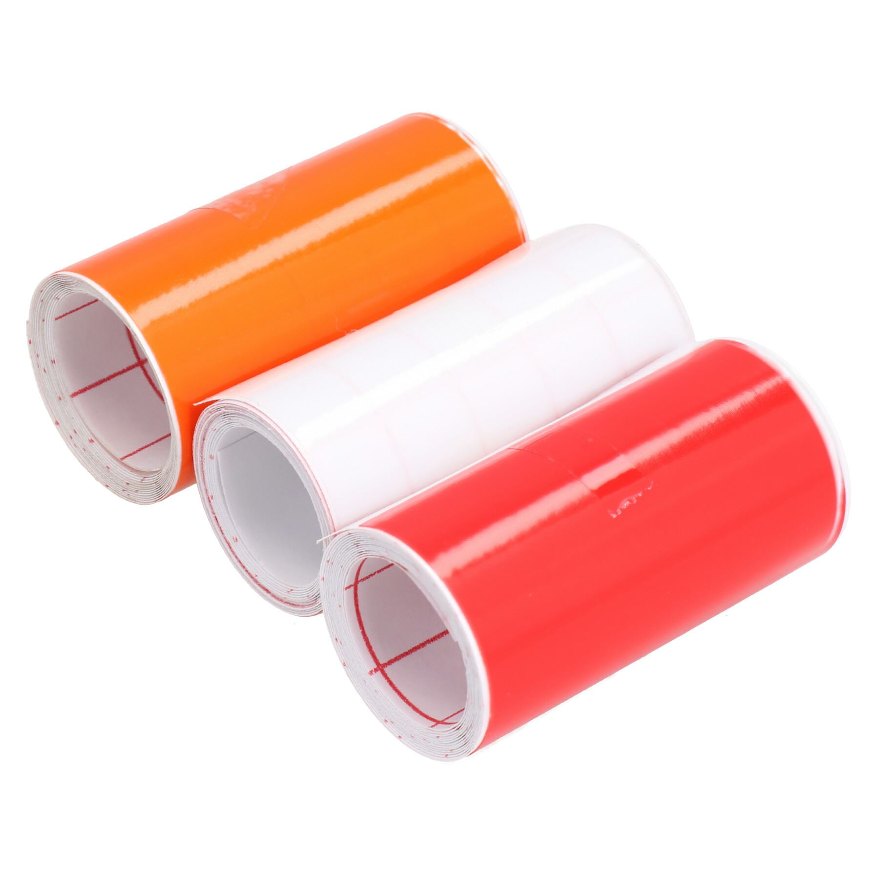 3 Lens Repair Tape Red Amber Clear Car Van Trailer Cracked Headlight