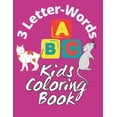thumbnail image 1 of 3 Letter-Words Kids Coloring Book: 3 Letter Word Open Text with Nice Plain Pictures of Kids, Animals and several Other O, (Paperback), 1 of 1