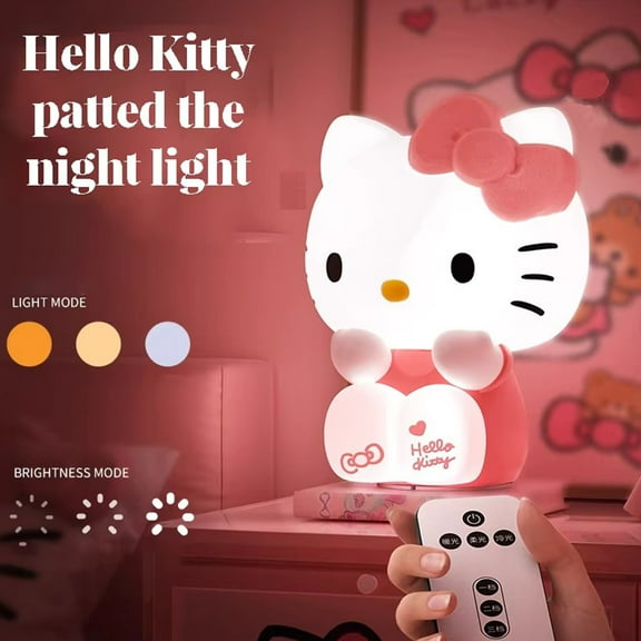 3-Level Adjustable Touch Night Light, Warm Color Eye-Friendly Bedside Lamp, Cute Bedroom Desktop Decoration Table Lamp