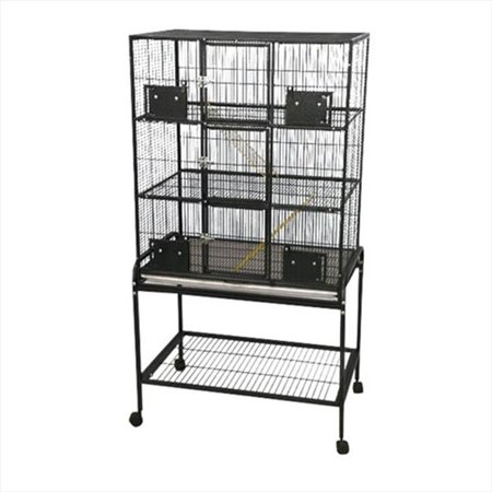3 Level Animal Cage With Removable Base