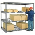 thumbnail image 1 of 3 Level Carton Gravity Flow Rack, 1 of 1