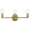 thumbnail image 1 of 3 Light Ada Bathroom Light in Transitional Style-5.13 inches Tall and 20.25 inches Wide-Antique Brass Finish Bailey Street Home 218-Bel-4821228, 1 of 1