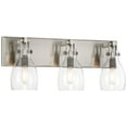 thumbnail image 1 of Tiberia 3-Light Bathroom Vanity Light in Plated Pewter, 1 of 1