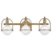 3 Light Bath Vanity-Heritage Brass Finish Hinkley Lighting 53773Hb