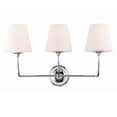 thumbnail image 1 of Crystorama Lighting - Bathroom Vanity - Sylvan 3 Light Bath Vanity in Classic, 1 of 9