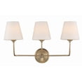 thumbnail image 1 of Sylvan 3 - Light Vibrant Gold Gold Traditional Incandescent Glass And Steel, 1 of 8
