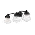thumbnail image 1 of 736-3V-MB-Z-Lite-Vaughn - 3 Light Bath Vanity In Industrial Style-9.5 Inches Tall and 22.5 Inches Wide, 1 of 7