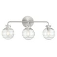 thumbnail image 1 of Satin Nickel Three Light Bathroom Vanity from the Mason Collection, 1 of 5