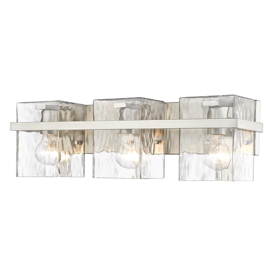 1938-3V-BN-Z-Lite-Bennington - 3 Light Bath Vanity In Traditional Style-7 Inches Tall and 22.25 Inches Wide-Brushed Nickel Finish