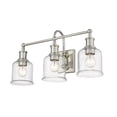 thumbnail image 1 of 734-3V-BN-Z-Lite-Bryant - 3 Light Bath Vanity In Transitional Style-12.25 Inches Tall and 24 Inches Wide, 1 of 7