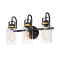 thumbnail image 1 of 30172CLBZGLD Maxim Lighting Magnolia - 3 Light Bath Vanity, 1 of 5