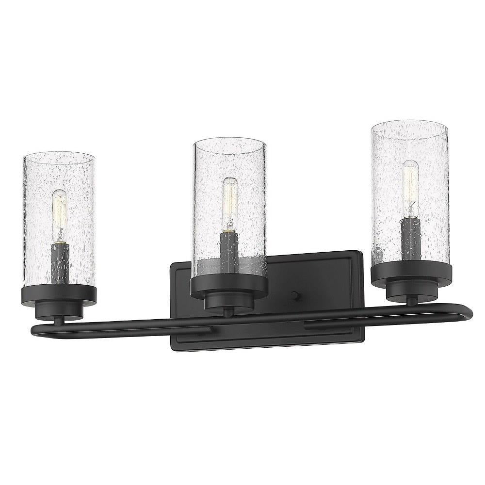 3 Light Bathroom Light Fixture in Durable Style 9.25 inches High By 22 inches Wide Bailey Street Home 170-Bel-4158954