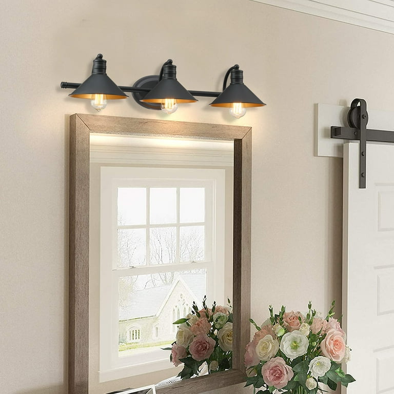 Industrial vanity light fixture deals