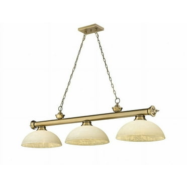 3 Light Billiard In Traditional And Classical Style-13.5 Inches Tall And 14 Inches Wide Z-Lite 2306-3Rb-Dgm14