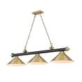thumbnail image 1 of 2306-3MB-RB-RB15-Z-Lite-Cordon - 3 Light Billiard In Traditional and Classical Style-14 Inches Tall and 14 Inches Wide, 1 of 7