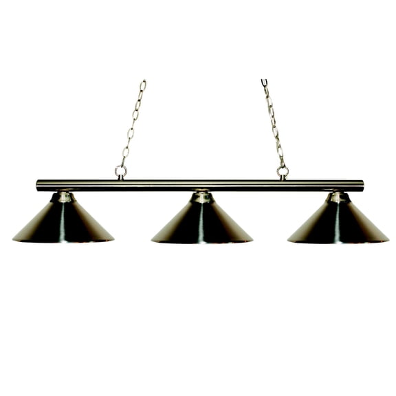 3 Light Billiard Light 155-3BN-MBN