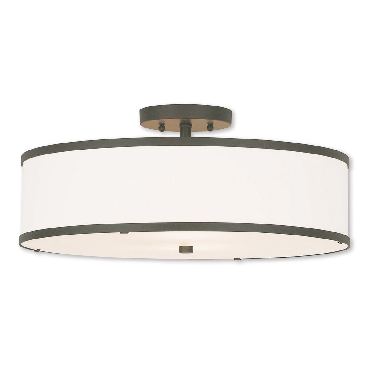 3 Light Bronze Ceiling Light fixture with Steel base material