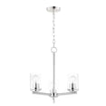 thumbnail image 1 of Maxim Lighting - Corona - 3 Light Chandelier-Satin Nickel Finish, 1 of 7
