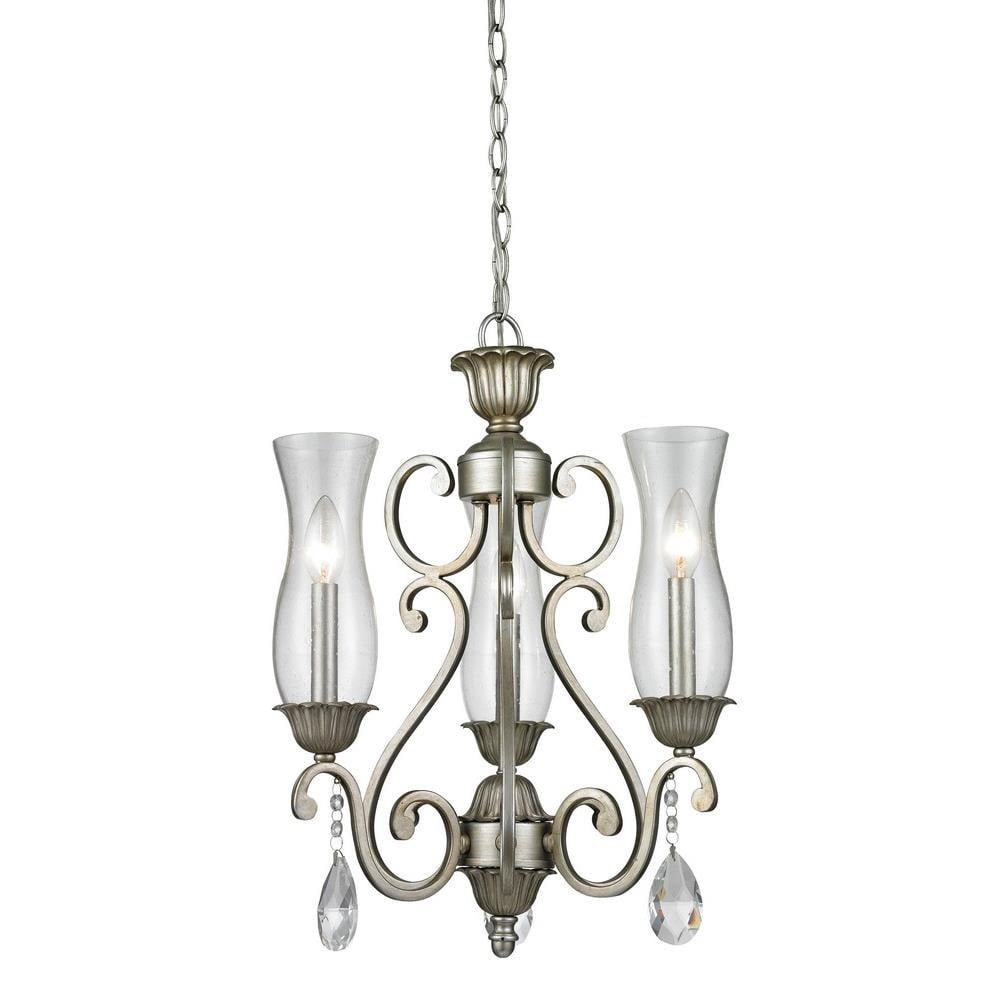 1809792 3 Light Chandelier in Victorian Style 17 inches Wide By 21.5 inches ...