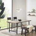 thumbnail image 1 of 3-Light Chandelier with Frosted Glass Globe Bulbs, 1 of 8