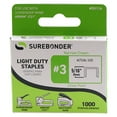 thumbnail image 1 of #3 Light Duty 5/16" Narrow Crown Staples - 1000 ct., 1 of 3