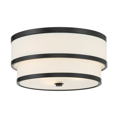 Minka Lavery - Cascade - 3 Light Flush Mount-7.38 Inches Tall and 15 Inches Wide