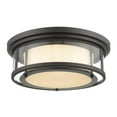 thumbnail image 1 of 3 Light Flush Mount In Seaside Style 18.25 Inches Wide By 6.25 Inches High-Bronze Finish Z-Lite 2005F18-Brz, 1 of 2