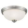 thumbnail image 1 of 3 Light Flush Mount In Traditional Style 15 Inches Wide By 8 Inches High Z-Lite 443F3-Bn, 1 of 7