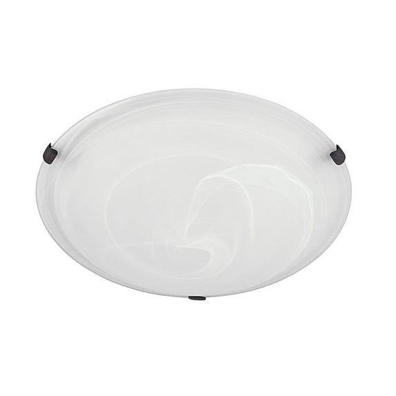 3 Light Flush Mount In Transitional Style 16 High By 4.5 Wide Capital Lighting 2826Ff-Al