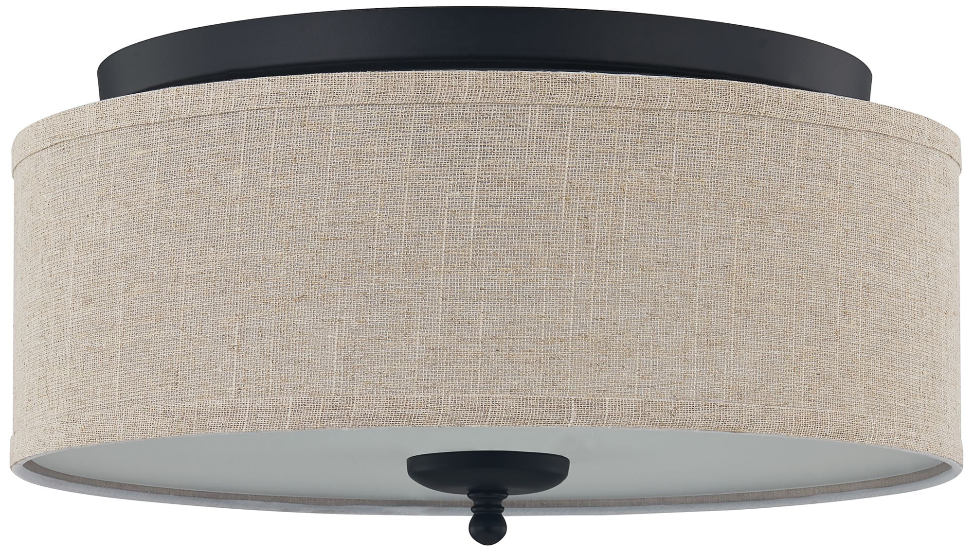 3 Light Flush Mount Quoizel Lighting Bla1616mbk