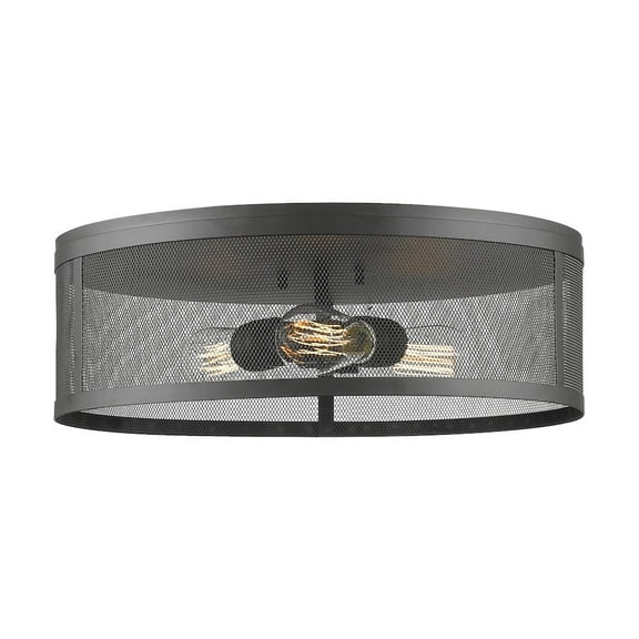 3 Light Flush Mount