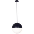thumbnail image 1 of 3 Light Halogen Pendant, Matte Black, 1 of 1