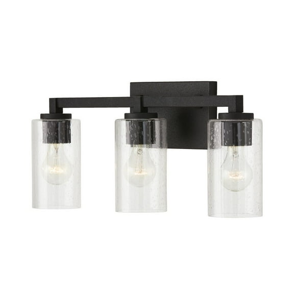 3 Light Industrial Bath Vanity Approved For Damp Locations In Industrial Style 23 High By 9.5 Wide Capital Lighting 119831Bi-435