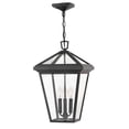 thumbnail image 1 of 2562MB-LL-Hinkley Lighting-Alford Place - 3 Light Large Outdoor Hanging Lantern in Traditional Style - 12 Inches Wide by 19.5 Inches High-Museum Black, 1 of 21