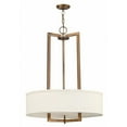 thumbnail image 1 of 3 Light Medium Drum Chandelier in Transitional Style 26 inches Wide By 30.25 inches High-Brushed Bronze Finish-Incandescent Lamping Type Bailey Street, 1 of 8