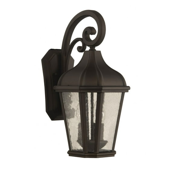 3 Light Medium Outdoor Wall Lantern-Dark Bronze Gilded Finish Craftmade Lighting Za2914-Dbg