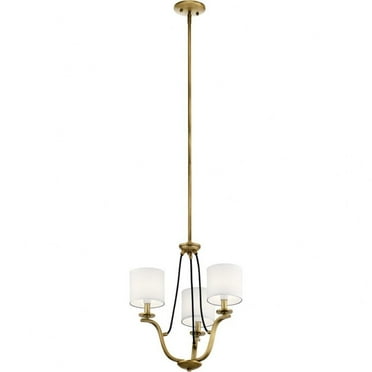 43531NBR-Kichler Lighting-Thisbe - 3 Light Mini Chandelier In Traditional Style-19.5 Inches Tall and 18 Inches Wide