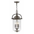 thumbnail image 1 of 3 Light Outdoor Large Hanging Lantern in Traditional Style 10 inches Wide By 19.75 inches High Bailey Street Home 81-Bel-3088269, 1 of 1