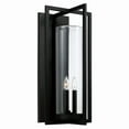 thumbnail image 1 of 3 Light Outdoor Wall Lantern In Minimalist Style-25 Inches Tall And 12 Inches Wide Capital Lighting 948231Bk, 1 of 7