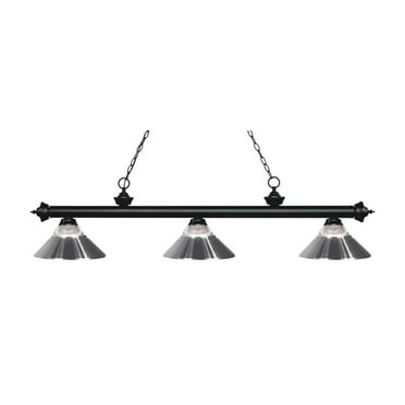 3 Light Pendant In Modern Style-10.5 Inches Tall And 17 Inches Wide-Brushed Nickel Finish Z-Lite 198-17Bn