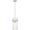 thumbnail image 1 of 3035P9-BN-Z-Lite-Fontaine - 3 Light Pendant In Transitional Style-20 Inches Tall and 9 Inches Wide-Brushed Nickel Finish, 1 of 2