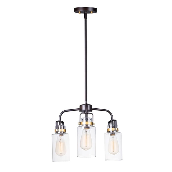 30174CLBZGLD Maxim Lighting Magnolia - 3 Light Pendant