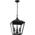 thumbnail image 1 of 3 Light Pendant in Homestead Style-19.5 inches Tall and 12.5 inches Wide-Textured Black Finish Bailey Street Home 147-Bel-4652847, 1 of 1
