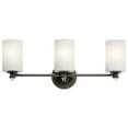 thumbnail image 1 of 3 Light Swing Arm Bath Vanity Approved For Damp Locations With Transitional Inspirations 9.25 Inches Tall By 24 Inches Wide-Olde Bronze Finish-Led, 1 of 2