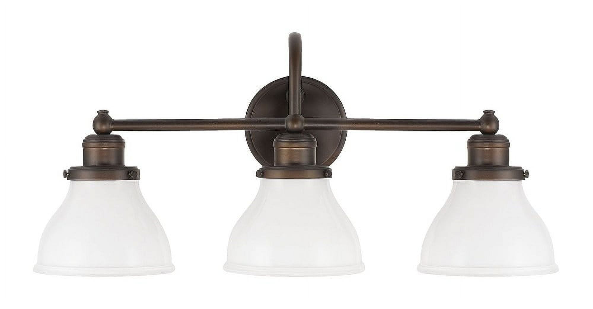 3 Light Urban/Industrial Bath Vanity Approved For Damp Locations In