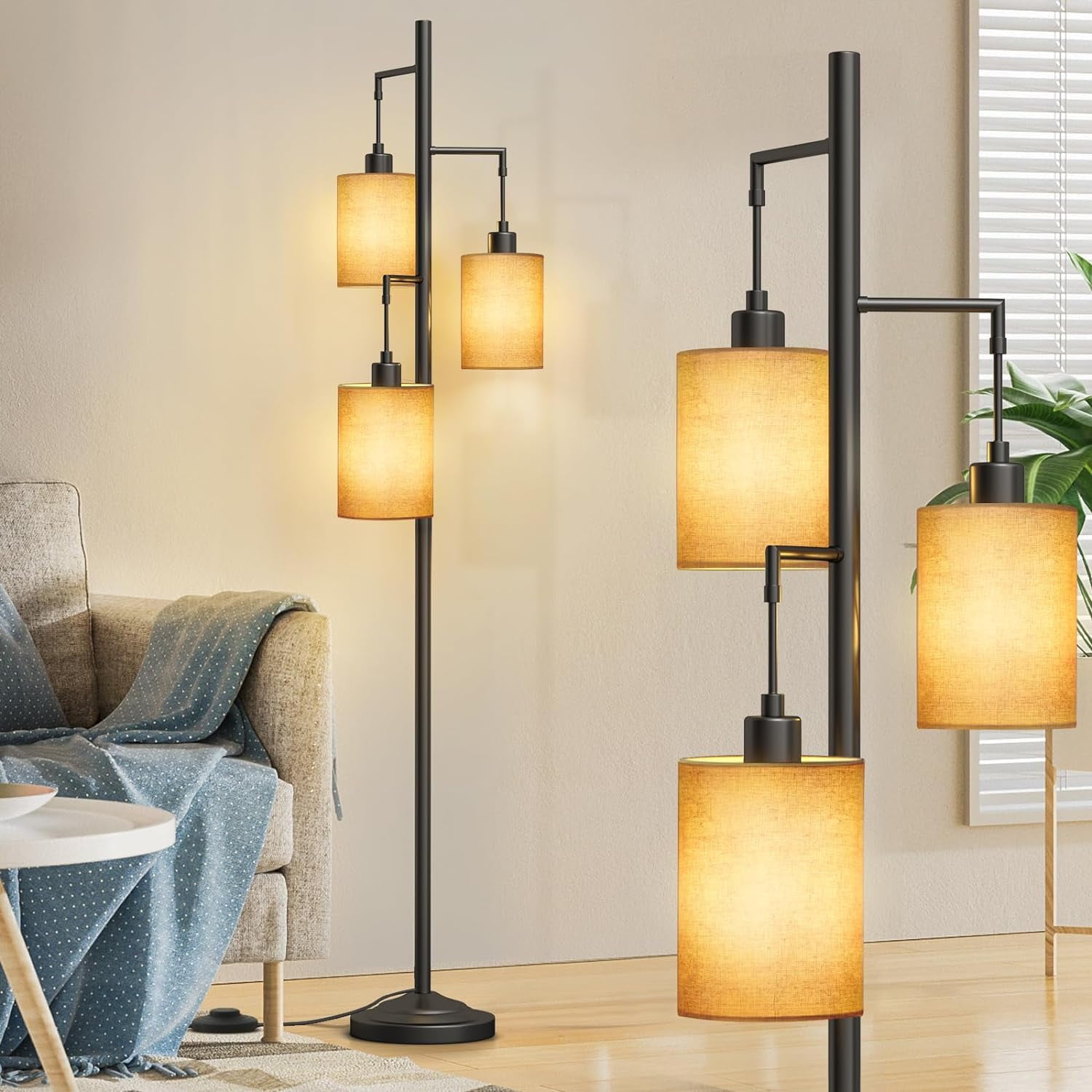 Farmhouse Floor Lamps For Living Roomnull