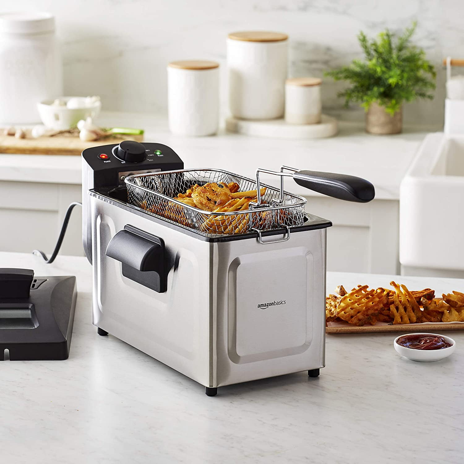 3 Liter Electric Deep Fryer - Walmart.com