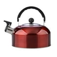 3 Liter Whistling Tea Kettle Smooth And Clean Modern Stainless Steel