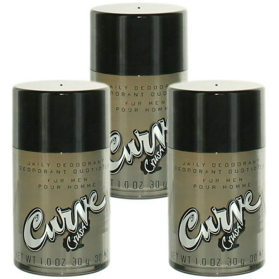 3 Liz Claiborne Curve Crush Daily Deodorant For Men Pack of Three
