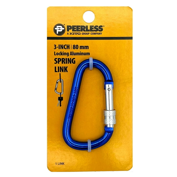 3" Locking Spring Link, Peerless Chain Company, #4727138